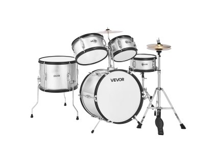 Detská bicie súprava 5 dielov 16 in/406.4 mm, sedačka, 2 páry paličiek