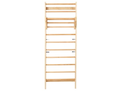 Švédsky rebrík na stenu 10 priečok, drevený, nosnosť 220lbs, hrazda