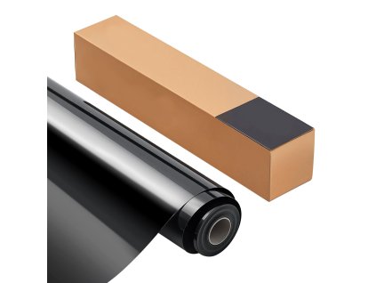 Fólia na tepelný prenos htv rolka lesklá čierna 304.8×7260 mm