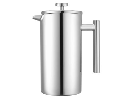 French press kanvica 1.5 liter nerezová oceľ dvojstenná s filtrom