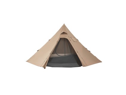 Týpí stan pre 4 osoby s otvorom na sporák, snehová manžeta, 4-sezónny