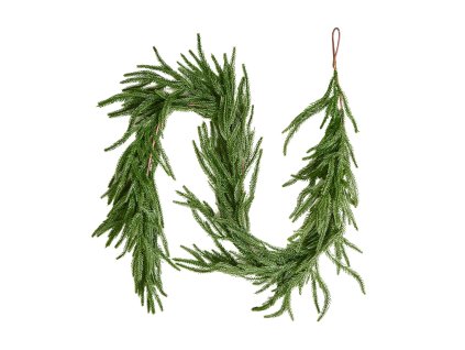 Vianočná girlanda 1524 mm, umelá norfolkská borovica realistický dotyk