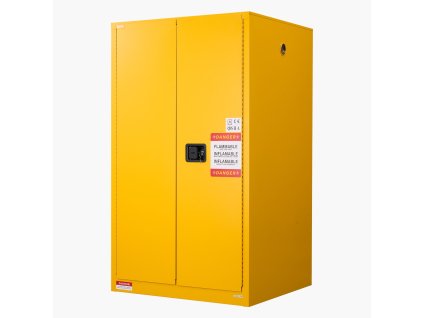 Skriňa na horľavé látky 96.4×86.4×165.1 cm, 65 gallon oceľová