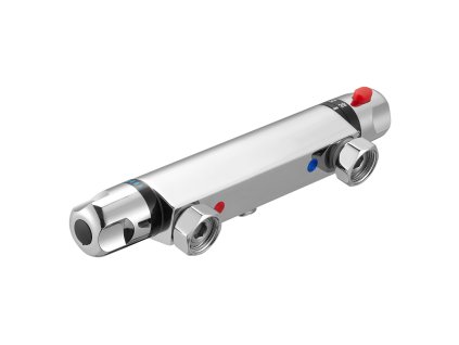 Termostatická sprchová batéria s poistkou 38℃, chrómový povrch