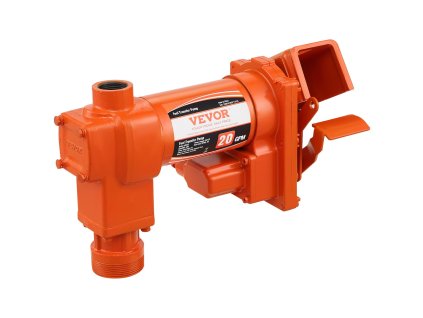 Čerpadlo na palivo 12V DC 20 GPM 1/4 HP liatina, benzín, diesel