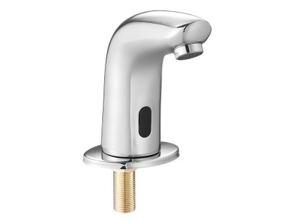 Bezdotyková umývadlová batéria, snímač pohybu, batériová, 9.5 mm chróm