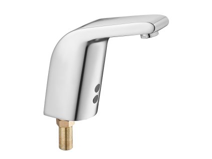 Bezdotyková umývadlová batéria, 1-otvor, na batérie, pre 9.5 mm, chróm