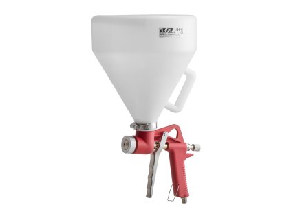 Striekacia pištoľ na textúry 4.5L s tryskami 3.5,6,8 mm na steny