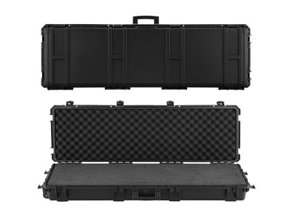 Pevné uzamykateľné puzdro na pušku 1270 mm IP67, s kolieskami