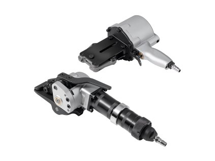 Pneumatický napínač a rezák oceľového pásu 8500 N, pre 32 mm pás