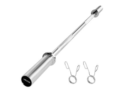 Osa na činku 2-inch, chrómovaná, ryhovaný úchop, nosnosť 500 lbs