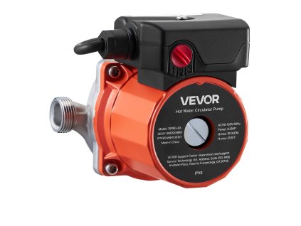 Cirkulačné čerpadlo teplej vody, 38 LPM, 100W, 220-240V, 3 rýchlosti