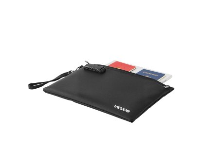 Požiarny vak na dokumenty 1000 ℃, vodotesný, so zámkom, prenosný