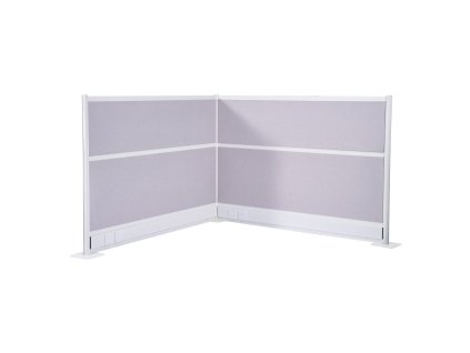 Kancelárske deliace panely 2 ks 1.83m × 1.22m pet s krytmi zásuviek