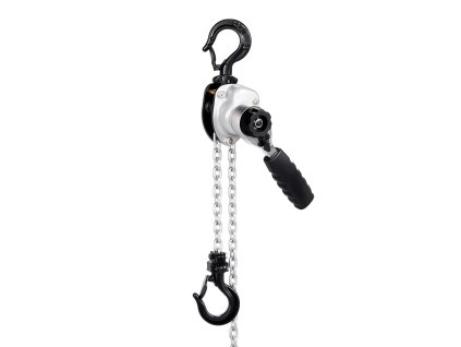 Ručný reťazový kladkostroj 500 kg, 3 m zdvih, mechan.brzda, háky 360°