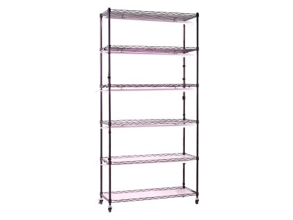 Rastlinný stojan so svetlom 6-políc 180cm 150W/3800K kolieska časovač