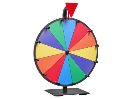 Točivé koleso 305 mm, 12 políčok, stolné so stojanom a 2 fixkami