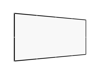 Projekčné plátno 3810 mm 16:9 4k/1080p nástenné prenosné 12 háčikov