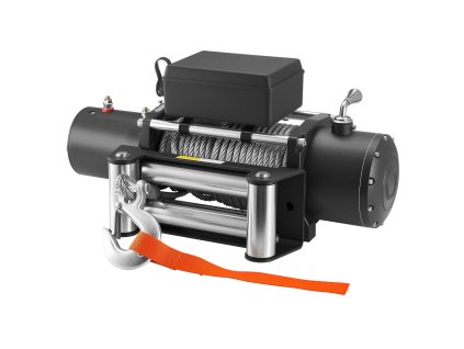 Elektrický navijak 5400 kg 12V DC oceľové lano Φ9.1 mm × 24 m IP55