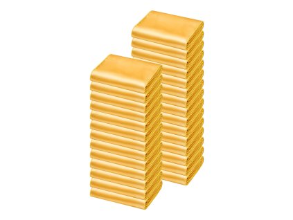 Stuhy na stoličky saténové 100 ks 7×108 inch zlaté na svadbu