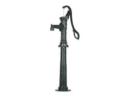 Ručná liatinová studňová pumpa, 20 ft zdvih, npt 1-1/4 in na záhradu