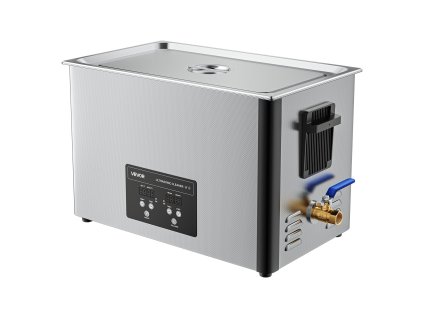 Ultrazvuková vaňa 30 l, 480 W, 40 kHz, nerez, s košíkom, lcd