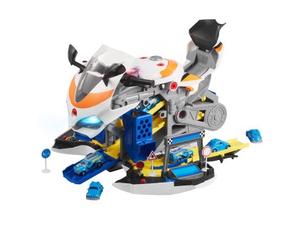 Hračka motocykel s dielňou 25 dielov, odnímateľné časti, zvuk, 3+