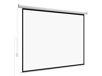 Elektrické projekčné plátno 3048 mm 4:3 1080p s diaľkovým ovládaním