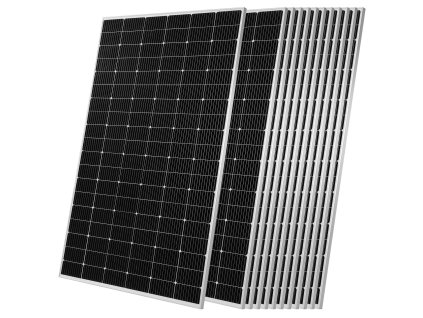 Solárny komplet 4800W 48V: 12×400W panely, 51,2V 300Ah, 2×5000W meniče