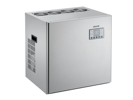 Stroj na výrobu ľadu iba hlava 250 kg/Day nerez, časovač, samočistenie