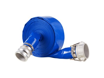 Hadica na preplach 76 mm × 15,2 m pvc s camlock a hliníkovými fitingmi