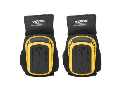 Chrániče kolien predĺžené s 2 popruhmi, gélová výplň, protišmyk