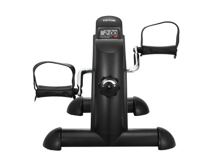 Stolný pedálový trenažér pre ruky a nohy, nastaviteľný odpor, lcd