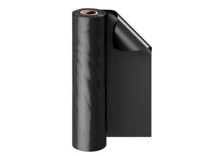 Plastová fólia (polyetylén) 6 mil 10'×100', čierna, na prikrytie