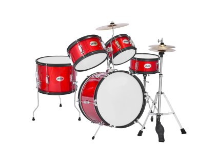 Detská bubnová súprava 5-dielna 16 in/406.4 mm, 2 páry paličiek