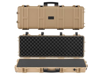 Pevné uzamykateľné puzdro na pušku 1016 mm, molitan, kolieska, IP67