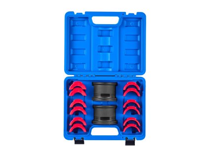 Sada na montáž a demontáž ložísk a tesnení, 14 dielov, s púzdrami