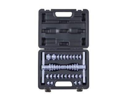 Sada nástrojov na montáž ložísk a tesnení, 25 ks, hliníková v kufríku