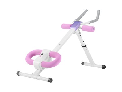 Posilňovací stroj na brucho, skladací, nastaviteľný, nosnosť 330 lbs