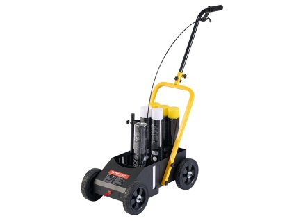 Stroj na značenie čiar 4-kolesový 24×13×35.4 in, nastaviteľná šírka