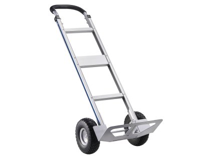 Ručný vozík 226.9 kg, hliník, nešmykľavé kolieska, upínací popruh