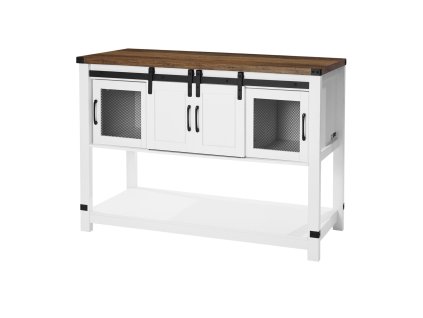 Skrinka na kávu, 47.3×15.7×32.7 in, 4-policová, posuvné dvere