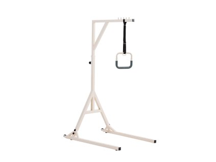 Trapez pri posteli, výškovo nastaviteľný, 2 kolieska, nosnosť 350LBS