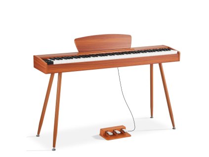 Digitálny klavír 88 plne vážených klávesov, trojpedál, 280 tónov