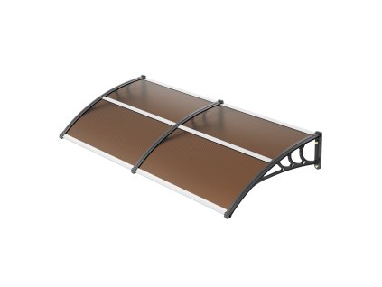 Strieška na vchodové dvere a okná 80"×40", polykarbonát s upf 50+