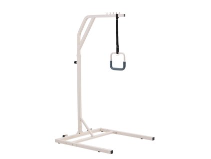 Trapezová tyč na posteľ, nastaviteľná, 2 kolieska, 300LBS nosnosť
