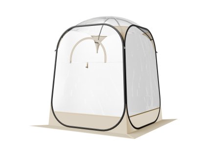 Bublinkový stan 1,27×1,27 m 1 osoba, nepremokavý s podlahou a krytom