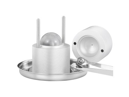 Lis na ľadové gule z hliníkovej zliatiny 60 mm, forma, tácka