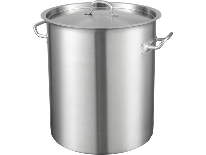 Nerezový vývarový hrniec kapacita 39.7 L s pokrievkou a rukoväťou