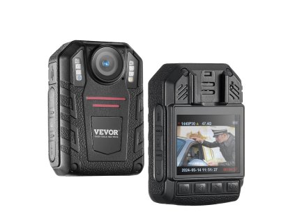 Kamera na telo 1440p, 64GB 2.0" lcd, 2850 mAh, nočné videnie vodotesná